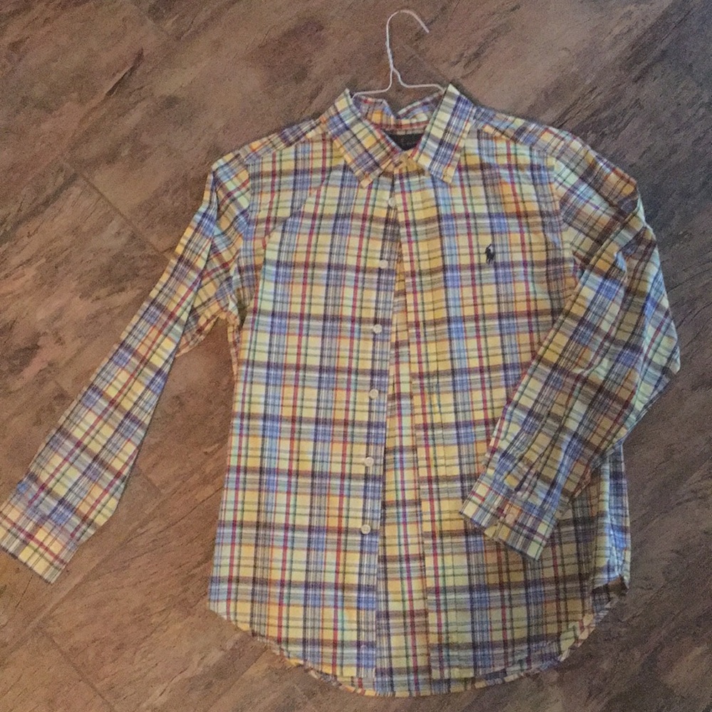 Boys Polo Ralph Lauren long sleeved button down